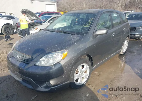 2008 Toyota Matrix Xr z USA, uszkodzony, nr VIN 2T1KR30E78C711739
